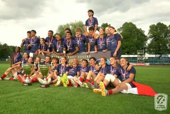V Říčanech ME U18 v ragby mělo v obou kategoriích stejné pořadí: 1.Francie, 2.Španělsko, 3.Česko