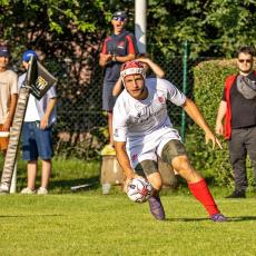 Tak, to je má první pětka, kterou jsem položil těm Novozélanďanům ...