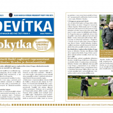 Článek v čísle Devítka č.10 / 2023 v příloze Rokytka