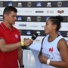 Jiří Boháček zpovídá možná účastnici LOH v Paříži a to nejúspěšnější reprezentatku Francie U18