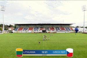 ME U18 v sedmičkovém ragby: 1. Francie, 2. Irsko, 3. Portugalsko, 4. Španělsko, 5. Česko