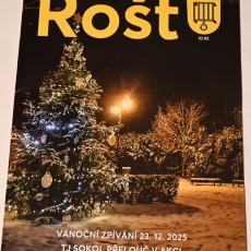 Titulní stránka časopisu Rošt číslo 12 / 2025