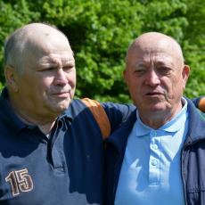 Předseda RC Přelouče Bořek Trejbal a Lepold Blachut se znají déle než 55 let